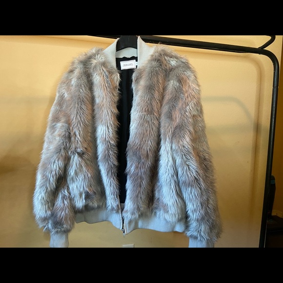 Cold! In this silver faux fur ! - Picture 1 of 6